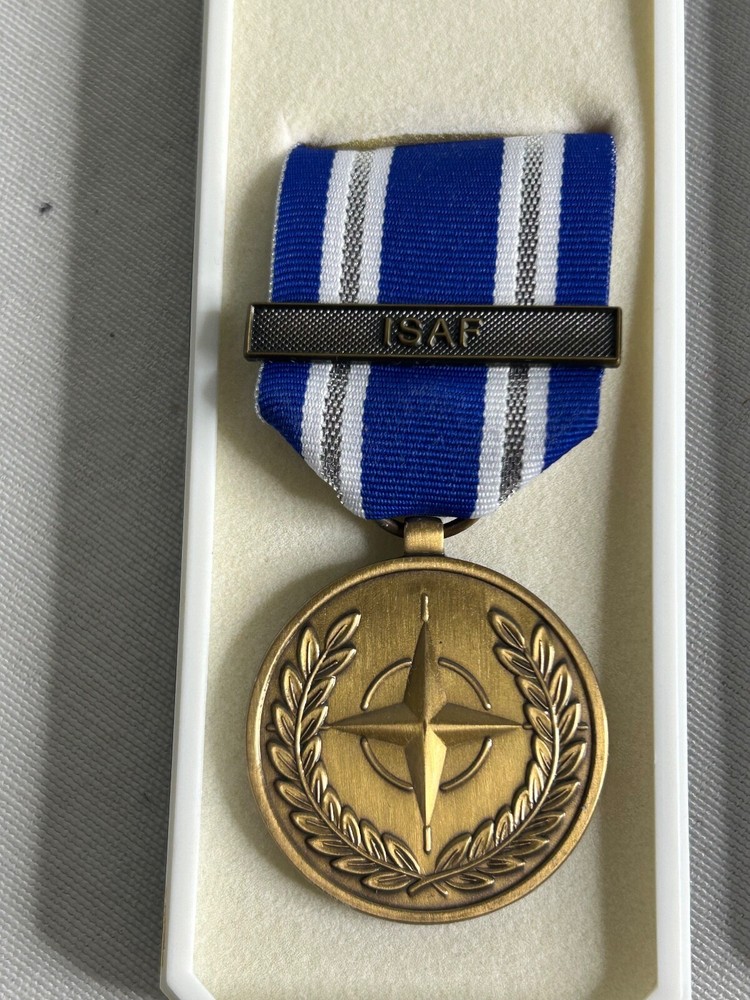 NATO Non Article 5 Boxed Medal Set