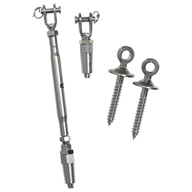 Deckorators 237908 Stainless Steel Cable Rail Hardware