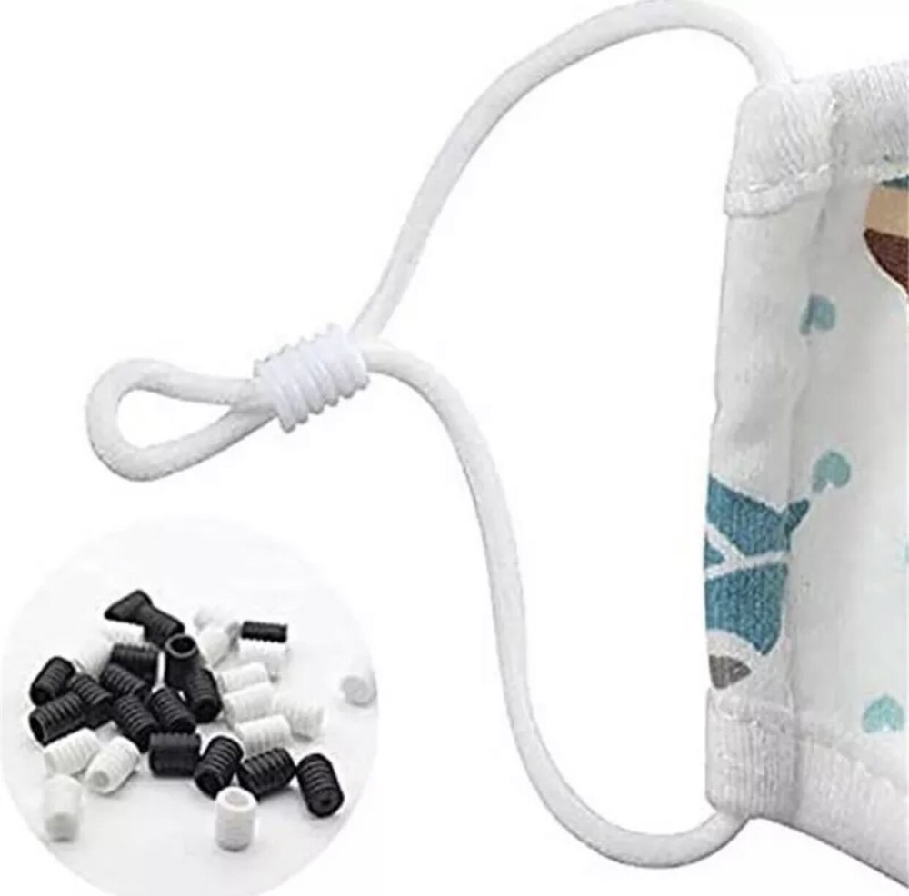 Adjustment Buckle Ear Elastic Cord Adjustable Stops For DIY Mask