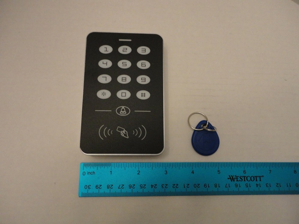 Electric Door Access Control System Keypad Keyfob PIN Pad Code Entry Gate Pinpad
