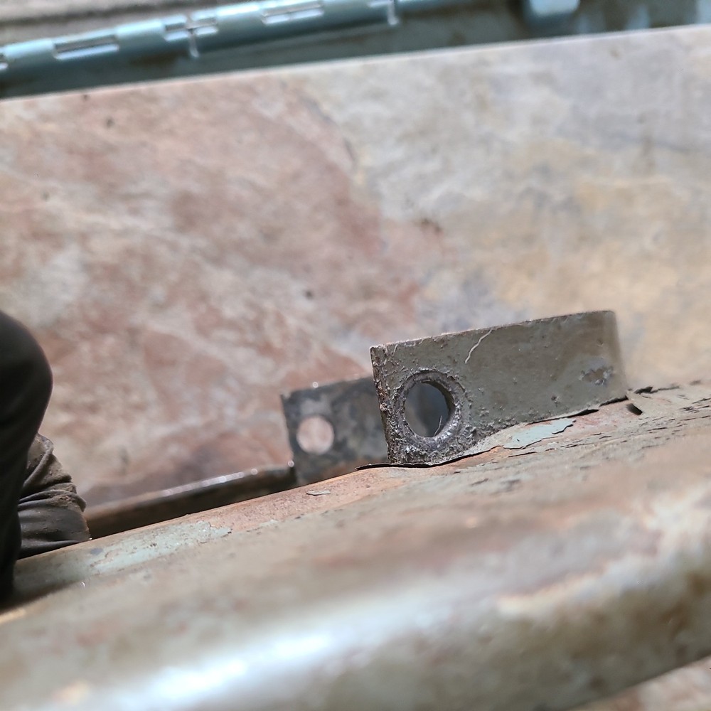 Delta 17 DP600 Drill Press - Front Lower Housing Belt Guard Part. - See Pics