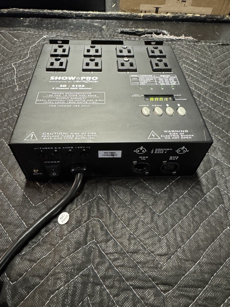Lightronics SD4102 4 Channel Portable Dimmer