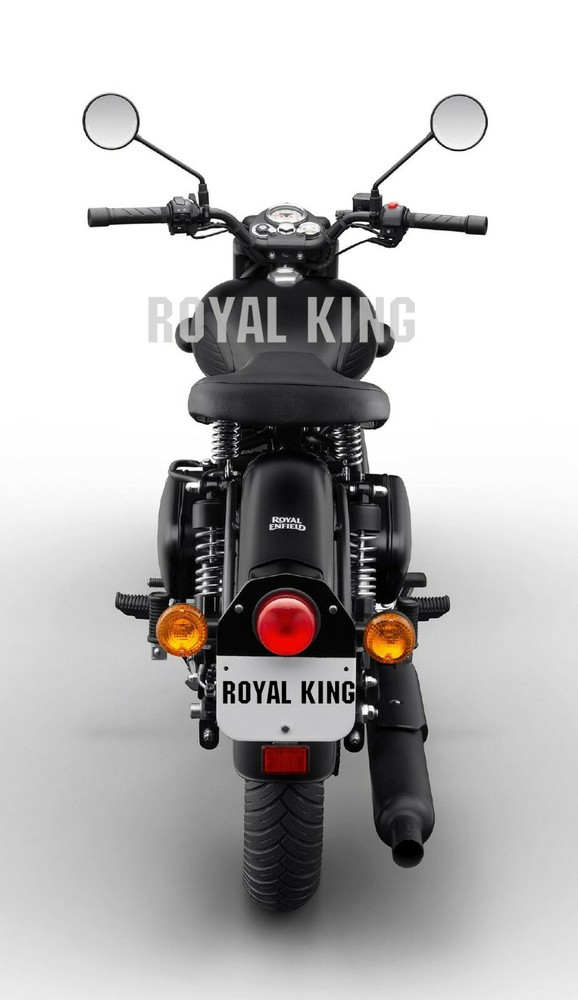 Royal Enfield "Classic 500cc" "Complete Handlebar Black"
