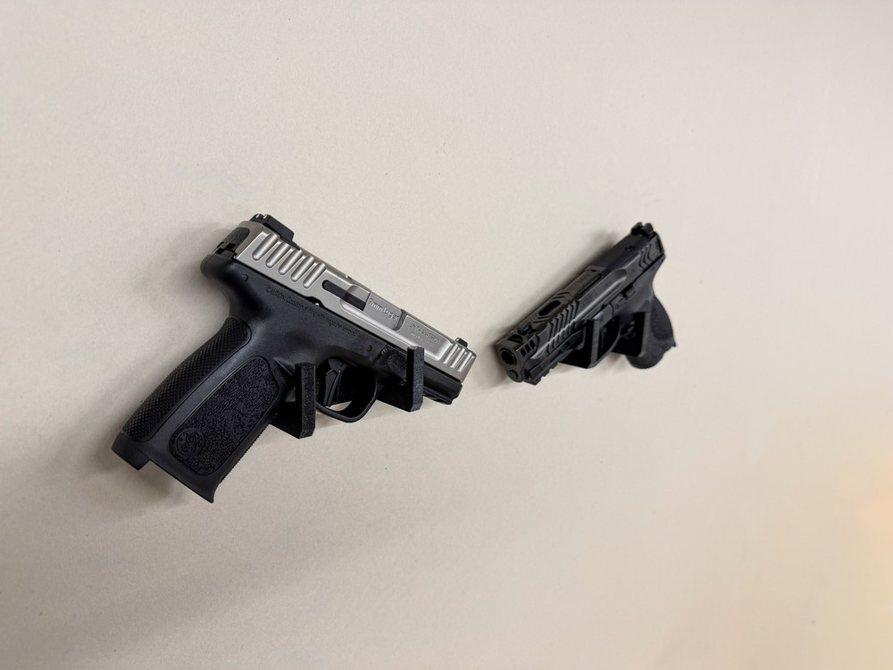 Pistol Wall Mount Display Handgun Display Wall Mount