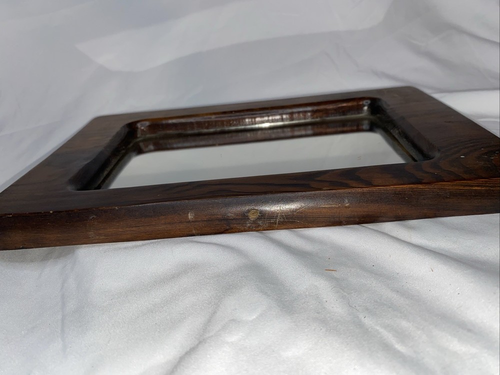 Vintage Wooden Mirror