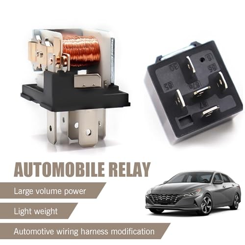 4 PCS Starter Relay, 5 Pin Relay, Trim System Components, Universal
