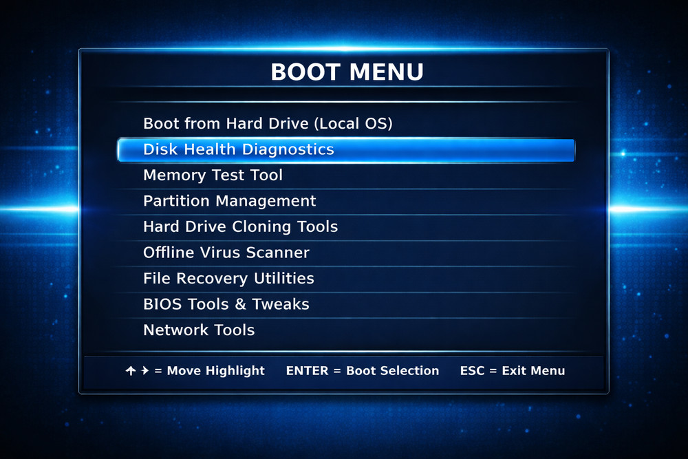 Bootable Windows Repair USB & DVD | PC Startup & Boot Recovery, Disk Diagnostic