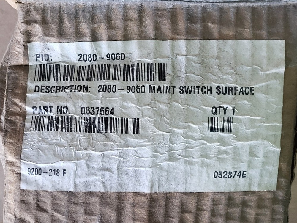 SURPLUS NEW SIMPLEX 0637664 Surface Mount Maintenance Switch – Safety