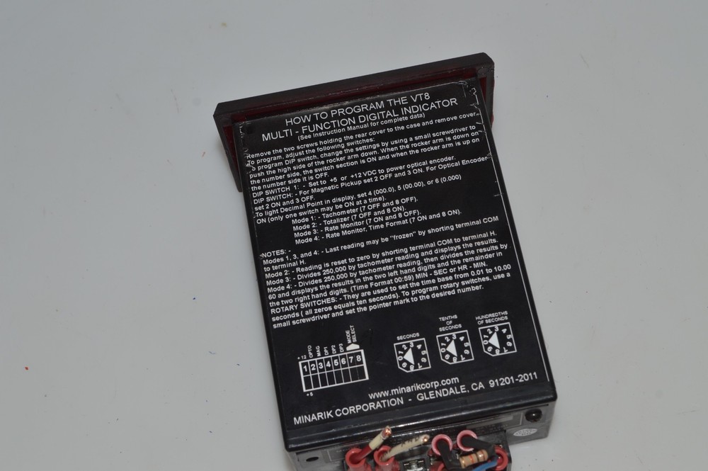 *TC* MINARIK VT8 MULTI-FUNCTION DIGITAL INDICATOR (ADJ49)
