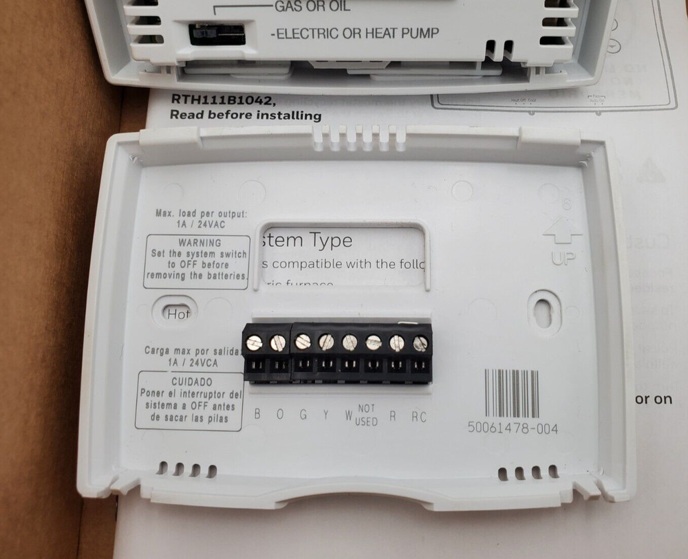 Honeywell RTH111B1024 Digital Non-Programmable Thermostat