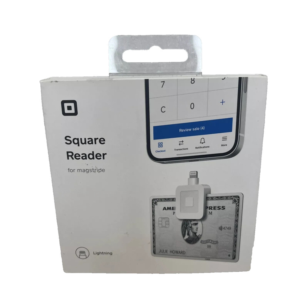 Square Reader for magstripe (with Lightning connector) - NEW OPEN !!!