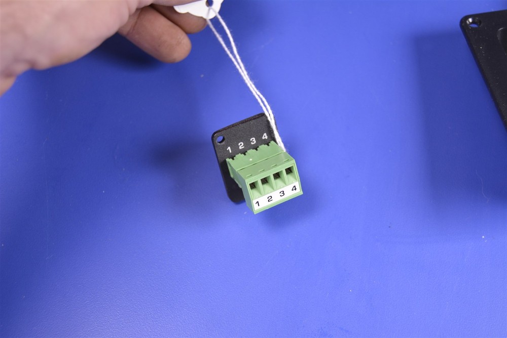 2 (Two) 4P Phoenix Audio PCB Input Terminal Part # 20-0765-3300