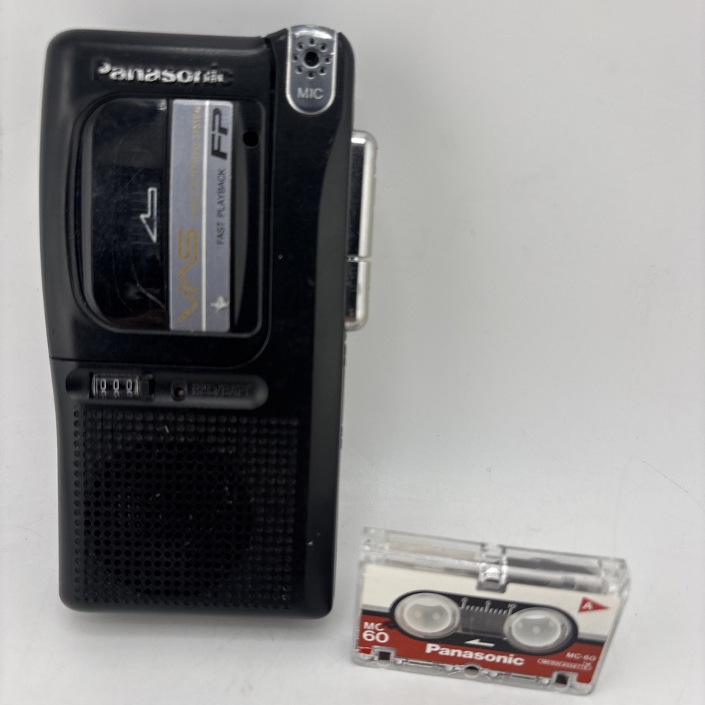 Panasonic RN-402 Micro Cassette Voice Recorder Tested,WORKING SOUND IS DISTORTED