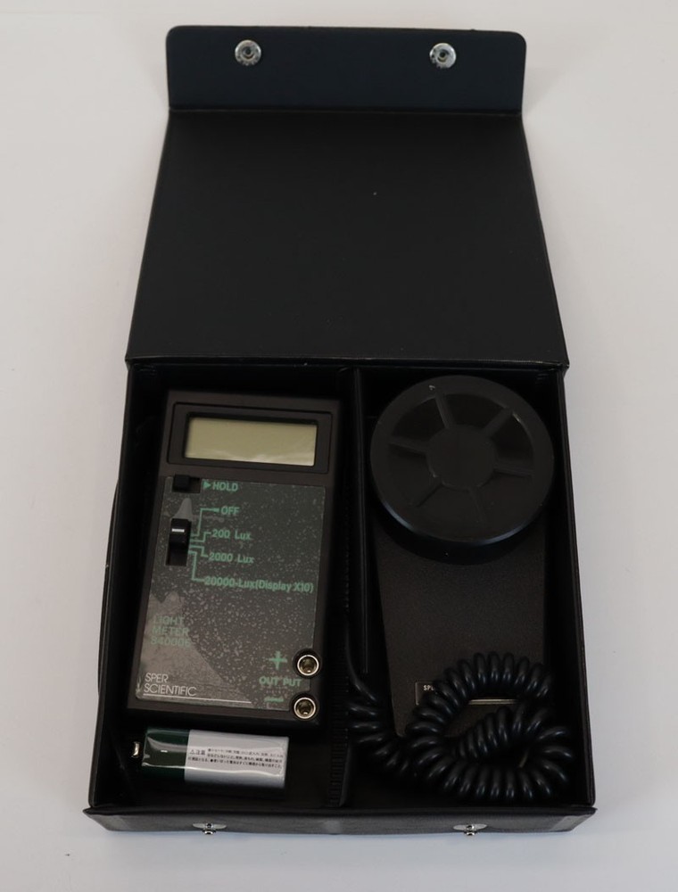 New Open Box Sper Scientific 840006 Lux Light Meter