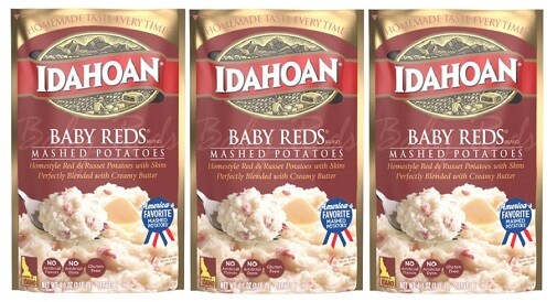 Idahoan Baby Reds Mashed Potatoes 3 Pack