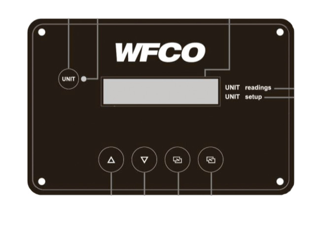 WFCO 01-3122-0001 INVERTER FRONT CONTROL PANEL w/CABLE *C22