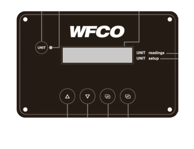 WFCO 01-3122-0001 INVERTER FRONT CONTROL PANEL w/CABLE *C22