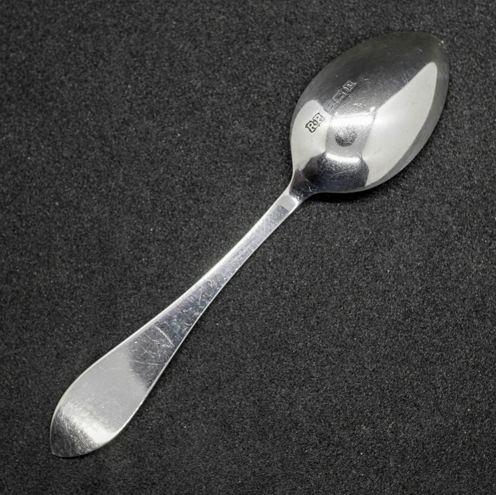Antique Solid Sterling Silver Bowls Teaspoon. 11g. Robert Pringle.