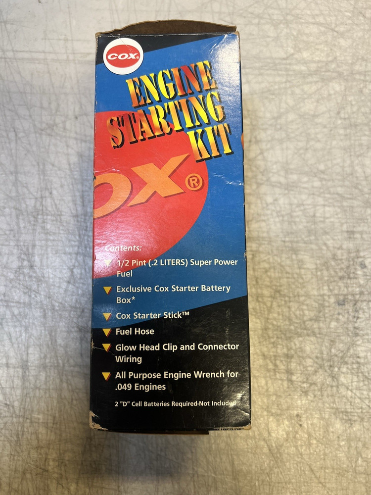 cox 0405 model engine starting kit (New in box)