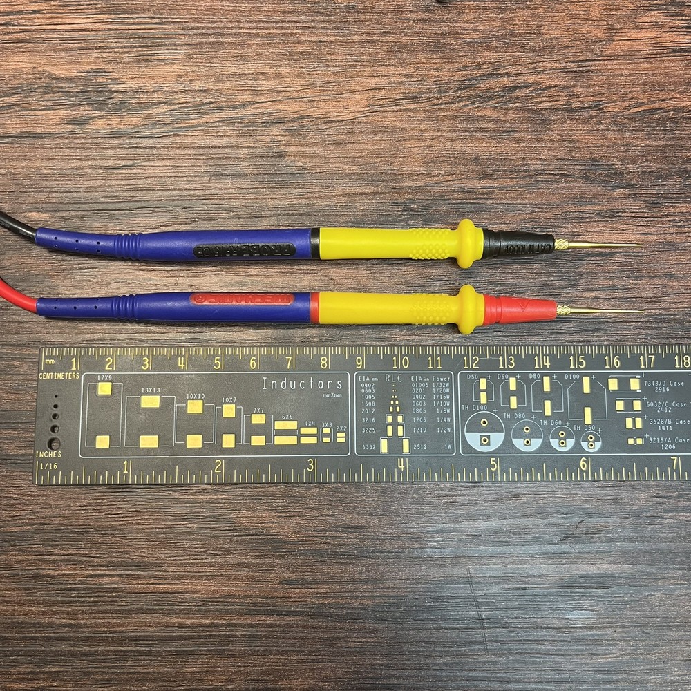 Mechanic Precision Multimeter Probe Set With Replaceable Tips
