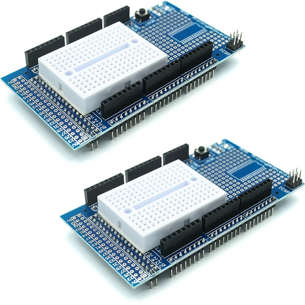 ProtoShield Prototype Expansion Board with Breadboard for Arduino Mega - Easy...