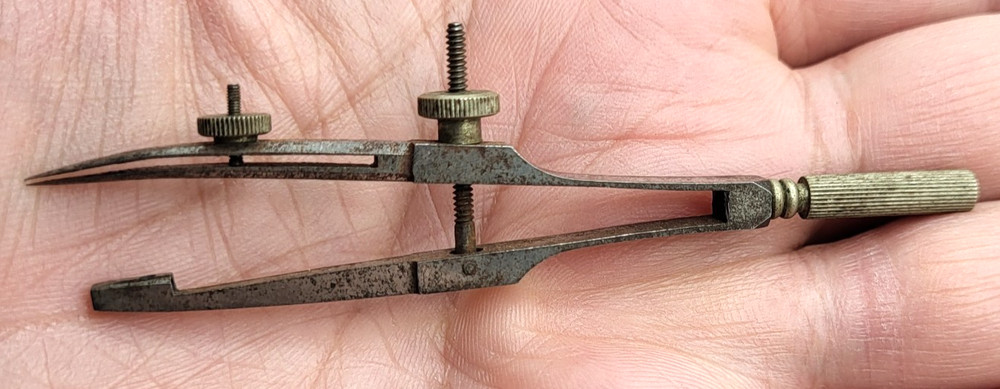 Drop Bow Pen Divider Compass Tool Vintage