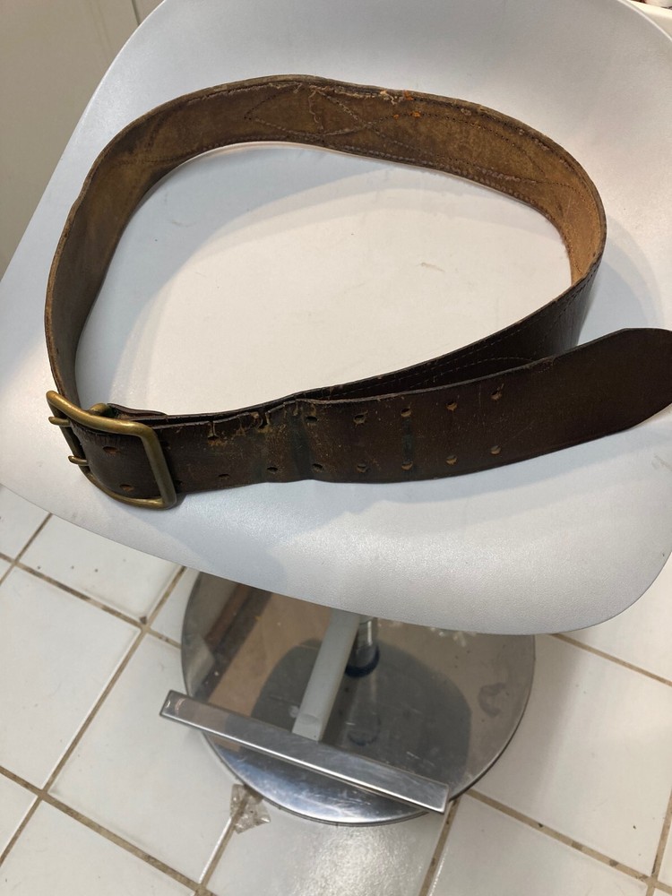 Soviet Army Military Officer Belt worn out