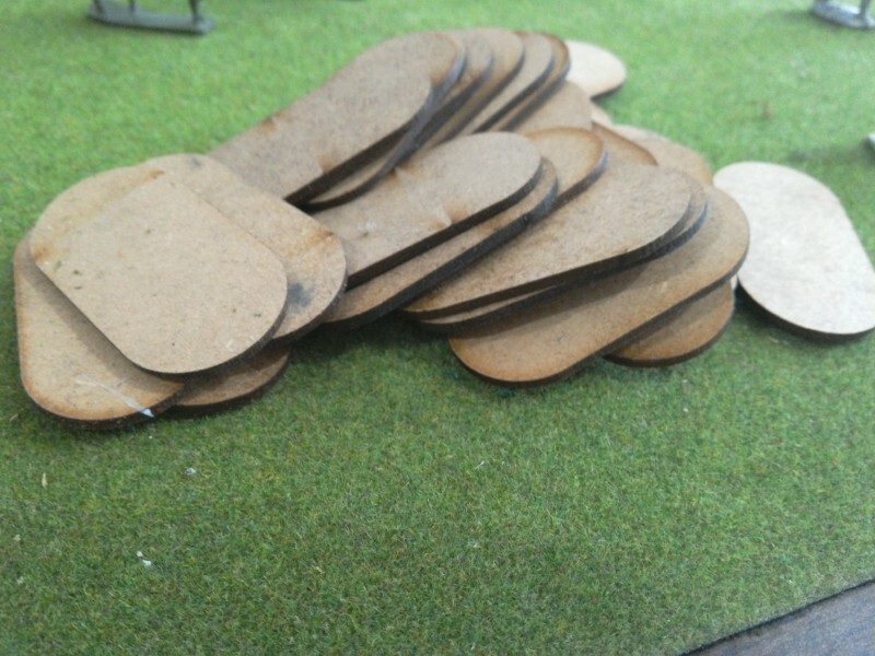 Currently popular composite bases for cavalry, as shown