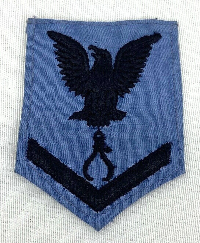 Vintage US Navy Female 3rd Class Dungaree Uniform Patch