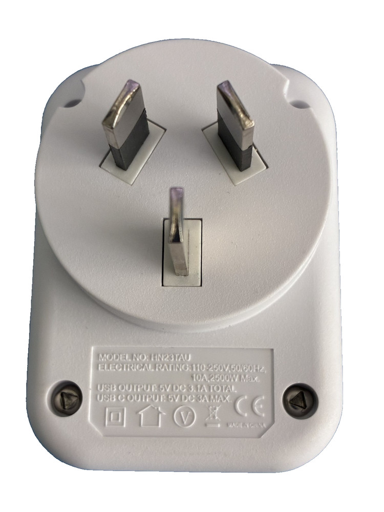 Hanycony Travel Plug Adapter (N466)
