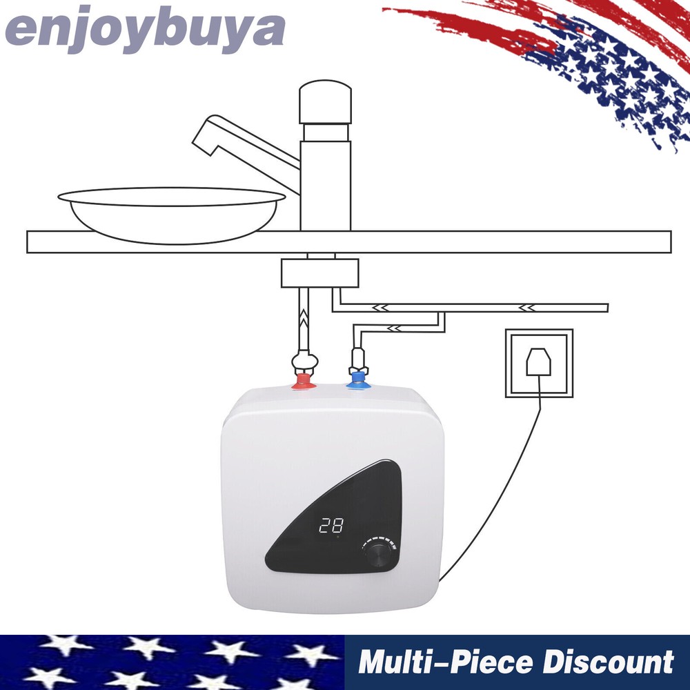 3.96 Gallon Portable Electric Water Heater Electric Hot Water Heater Storage 5L