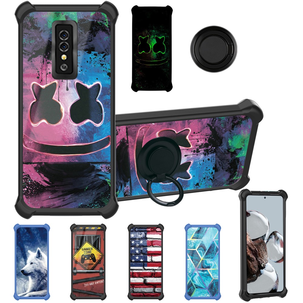 for MAXWEST NITRO 55A Phone Case Cover Glass Screen Protector T2