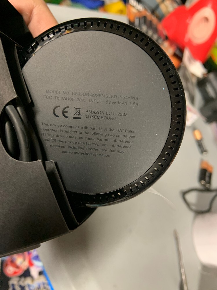 Amazon Echo Dot 2nd Generation Smart Speaker - Black (RS03QR)