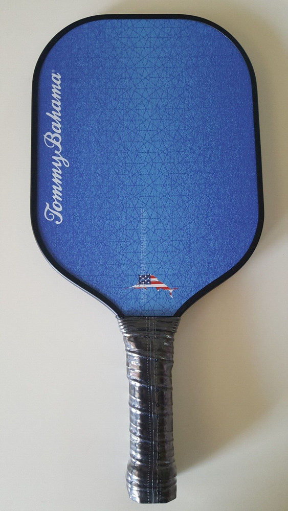 Tommy Bahama Pickleball Paddle Textured Surface Light Blue Polypropylene honey