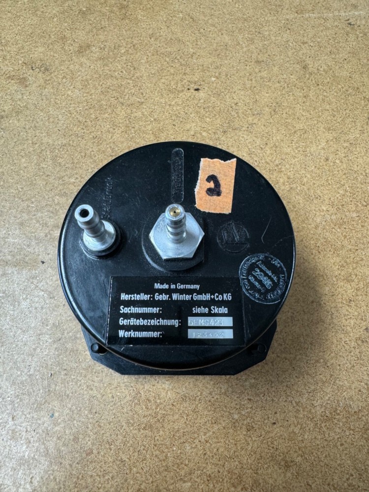 Winter 6FMS423 Airspeed indicator