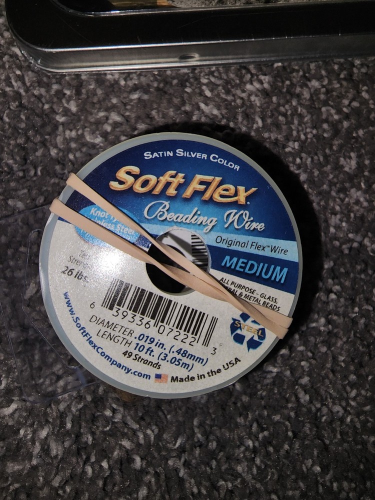 Soft Flex Beading Wire, Medium 10ft