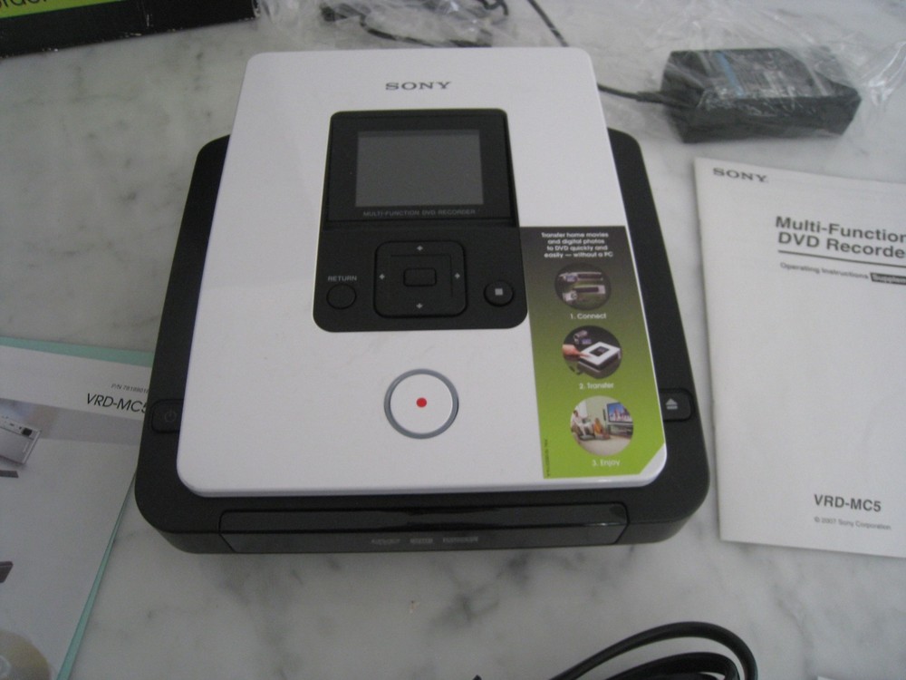 Sony Multi-Function DVD Recorder VRD-MC5, Tested Working