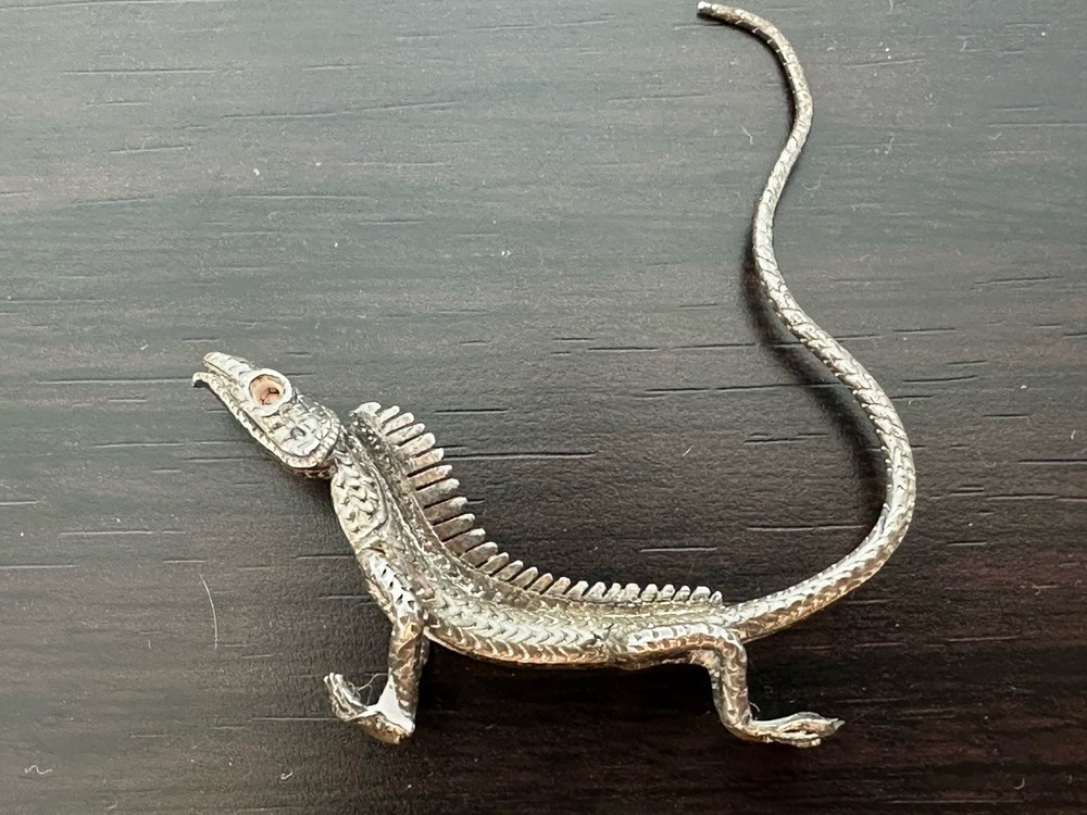 Antique Solid Silver Miniature