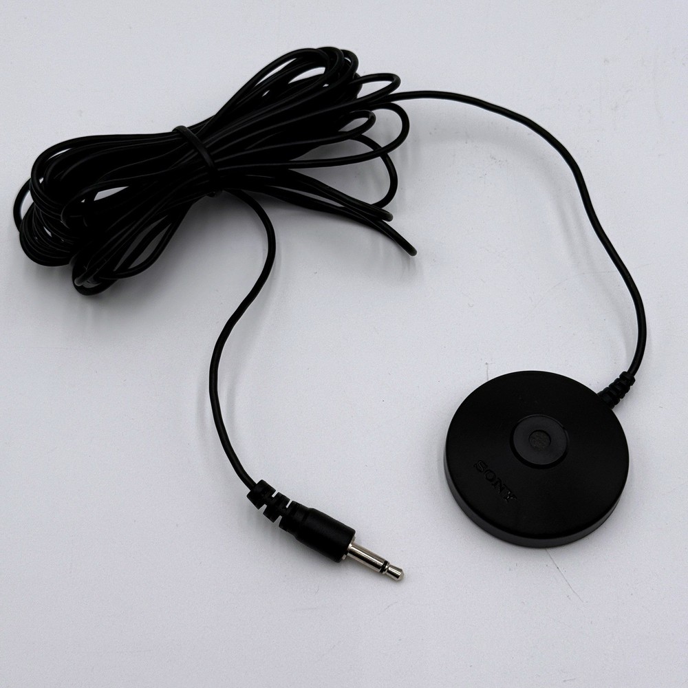 Sony ECM-AC2 Calibration Microphone Receiver Setup Black Mono 3.5mm Jack OEM