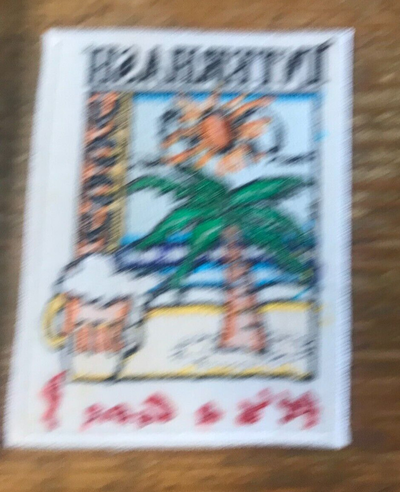 Hash House Harriers Patch 2002 Interhash It's A Gon GOA Palm Tree