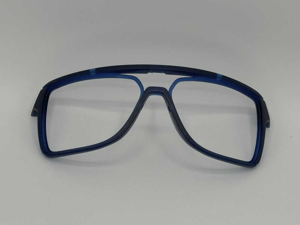 OAKLEY CASTEL SUNGLASSES TRANSLUCENT BLUE REPLACEMENT FRONT FRAME ORBITALS