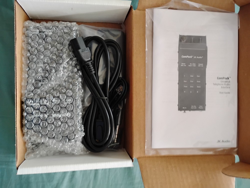 JK Audio ComPack Universal Telephone Audio Interface