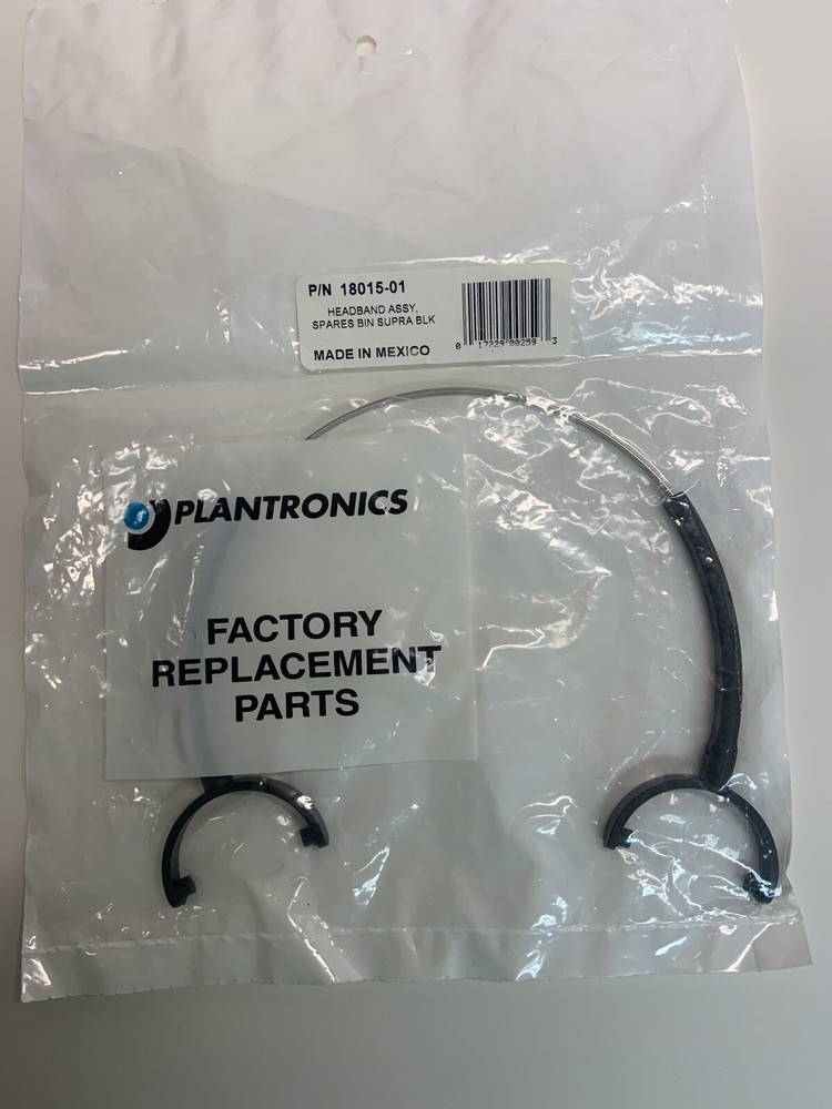 Plantronics H61 Black Headband Headsets