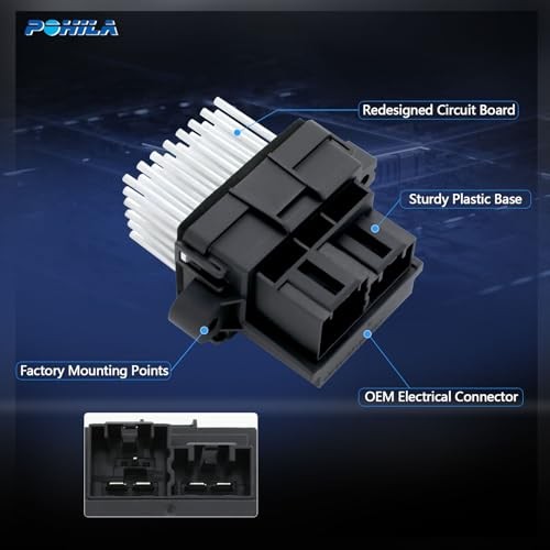 Blower Speed Motor Control Module/Resistor Replacement for Select 2013-2020