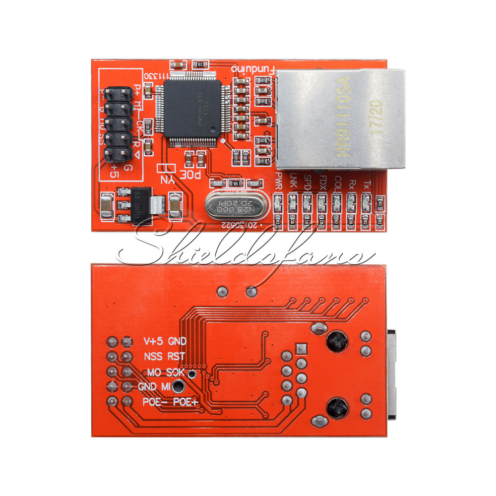 Mini W5100 LAN Ethernet Shield Network Module board for Arduino