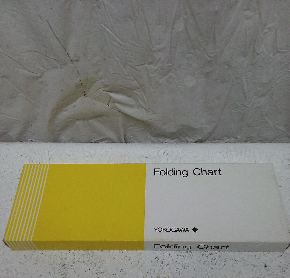 YOKOGAWA FOLDING CHART Model  B9855AY - OPEN BOX