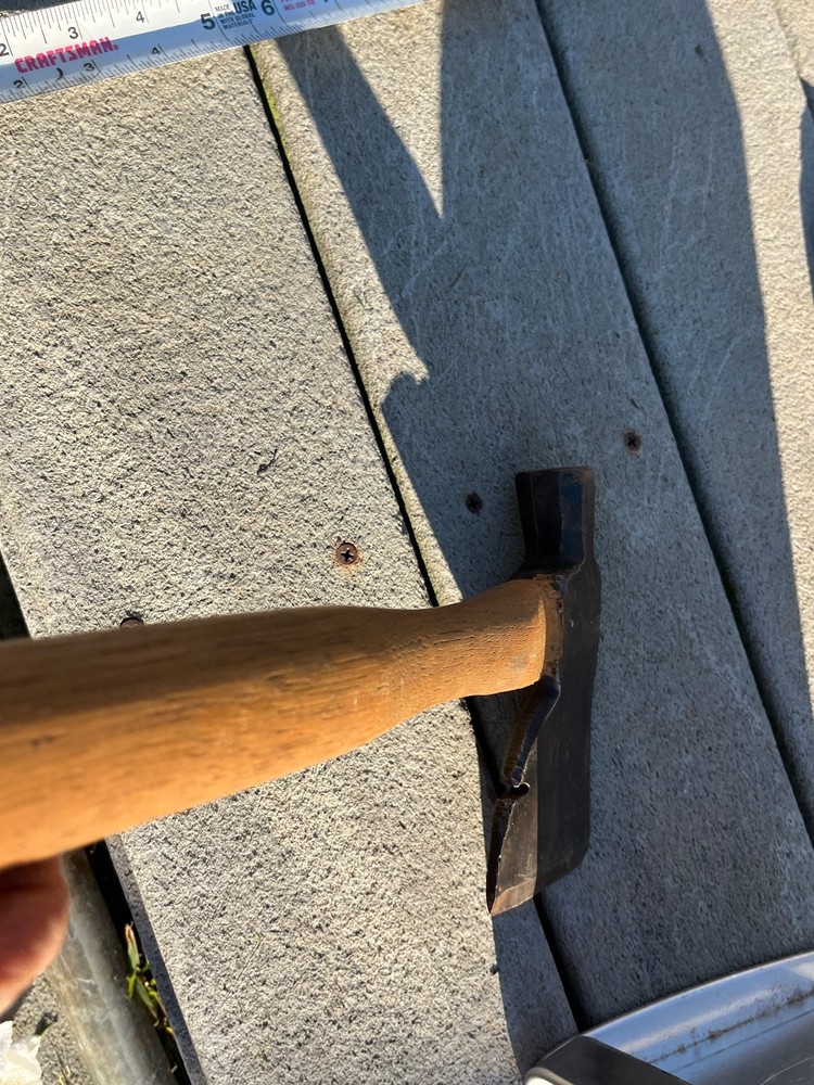 Vintage Clearcut hatchet (27272)