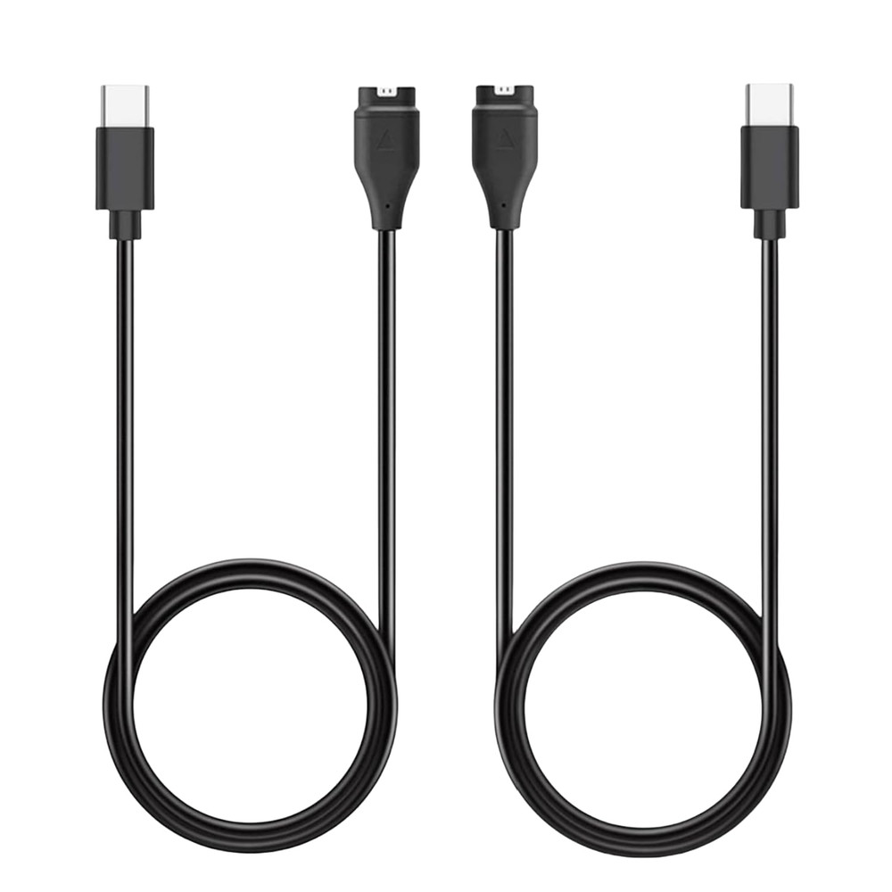 Charger USB-C Cable for Garmin Watch Replacement (1M, 2 Pack)