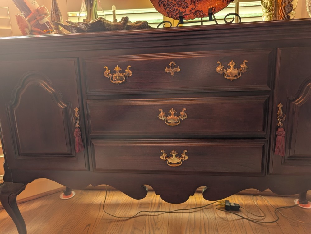 Antique Buffet Table