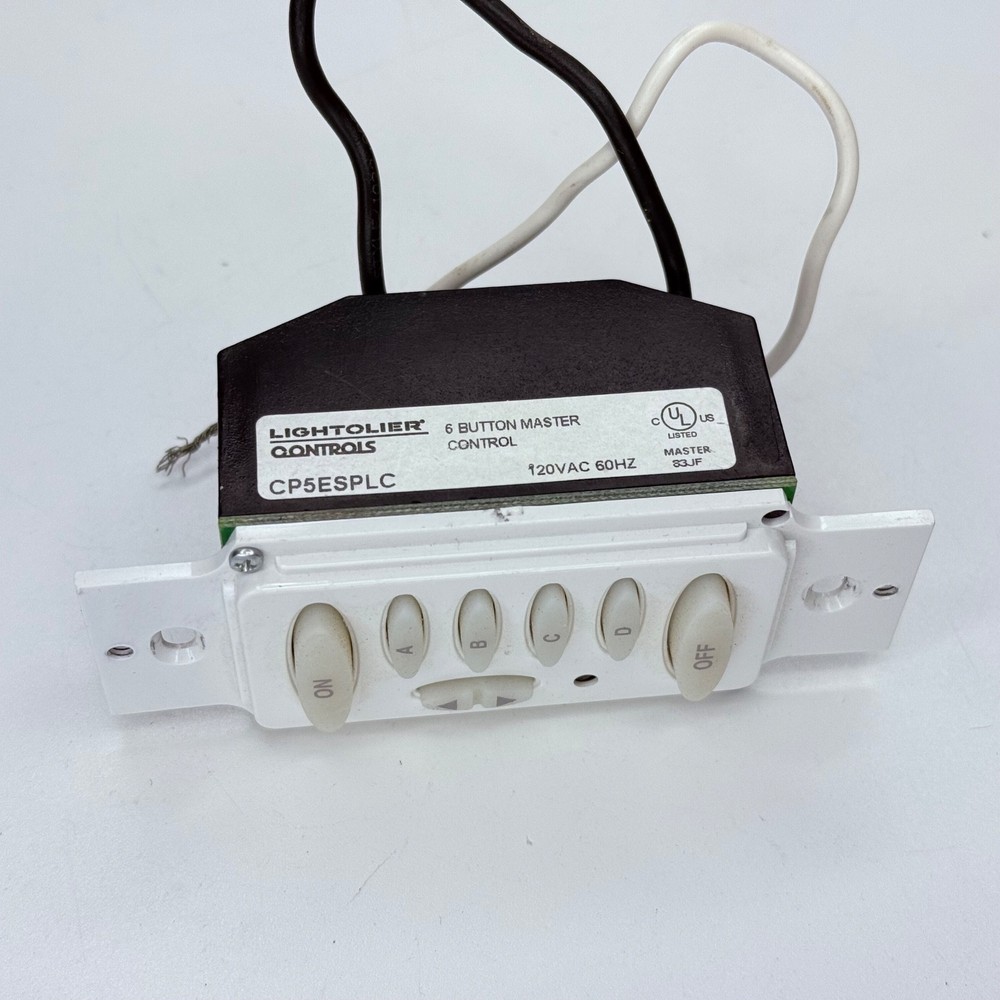 Lightolier Controls Five Scene Master Control CP5ESPLC - White